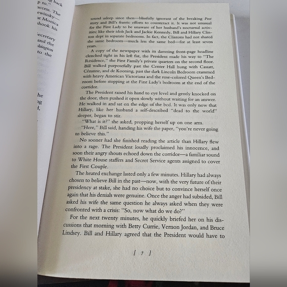 Bill & Hillary The Marriage Christopher Andersen 99 Home Accent Coffe Table book - Picture 11 of 14